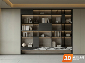 Bookcase Skp Files
